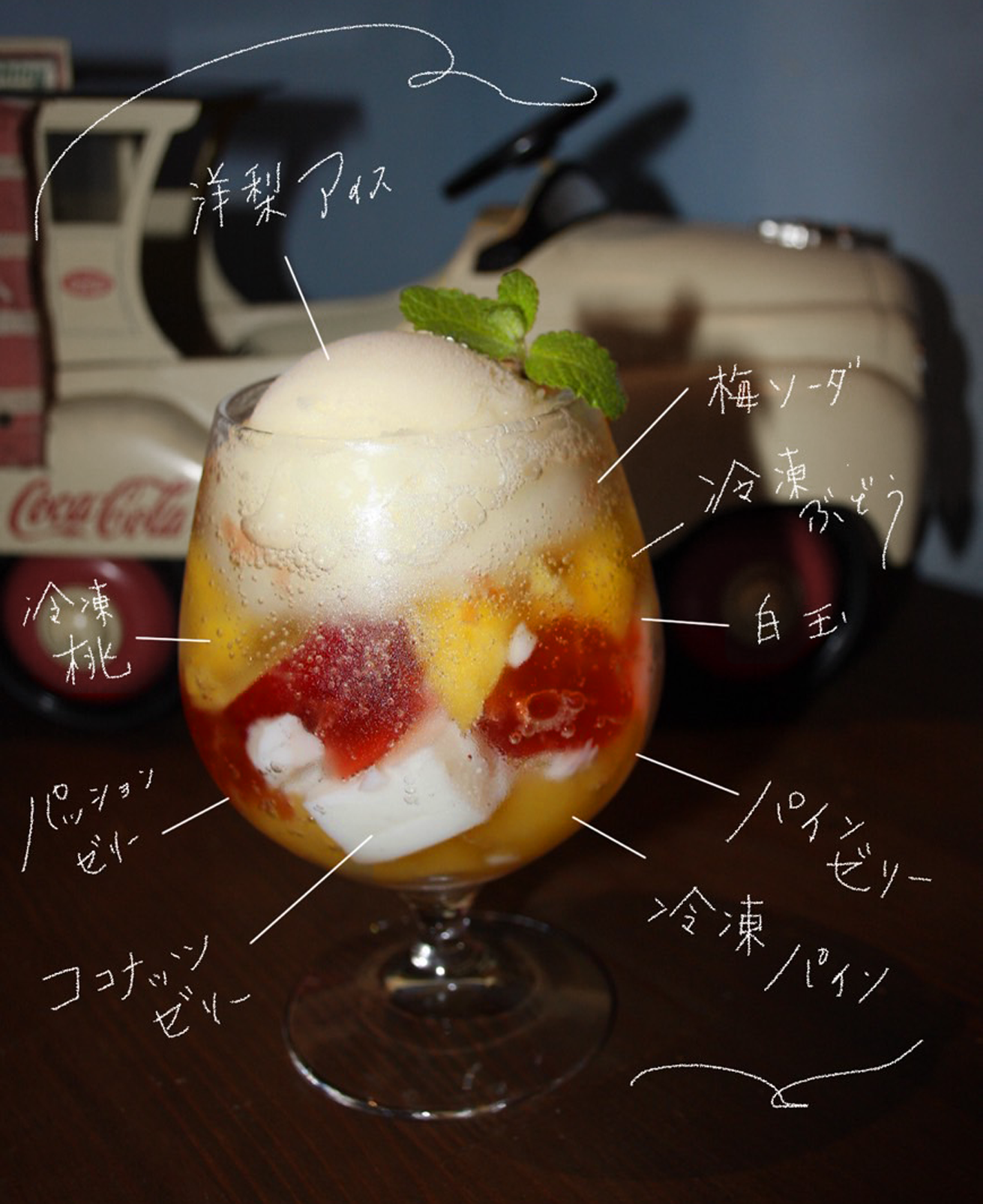 大人のフルーツポンチ